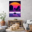 akira retrowave sunset by Muhammad Daffa Umar on GIANT ART - white photo manipulation