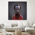 Miles Davis by Rob Snow on GIANT ART - black digital painting