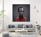 Miles Davis by Rob Snow on GIANT ART - black digital painting