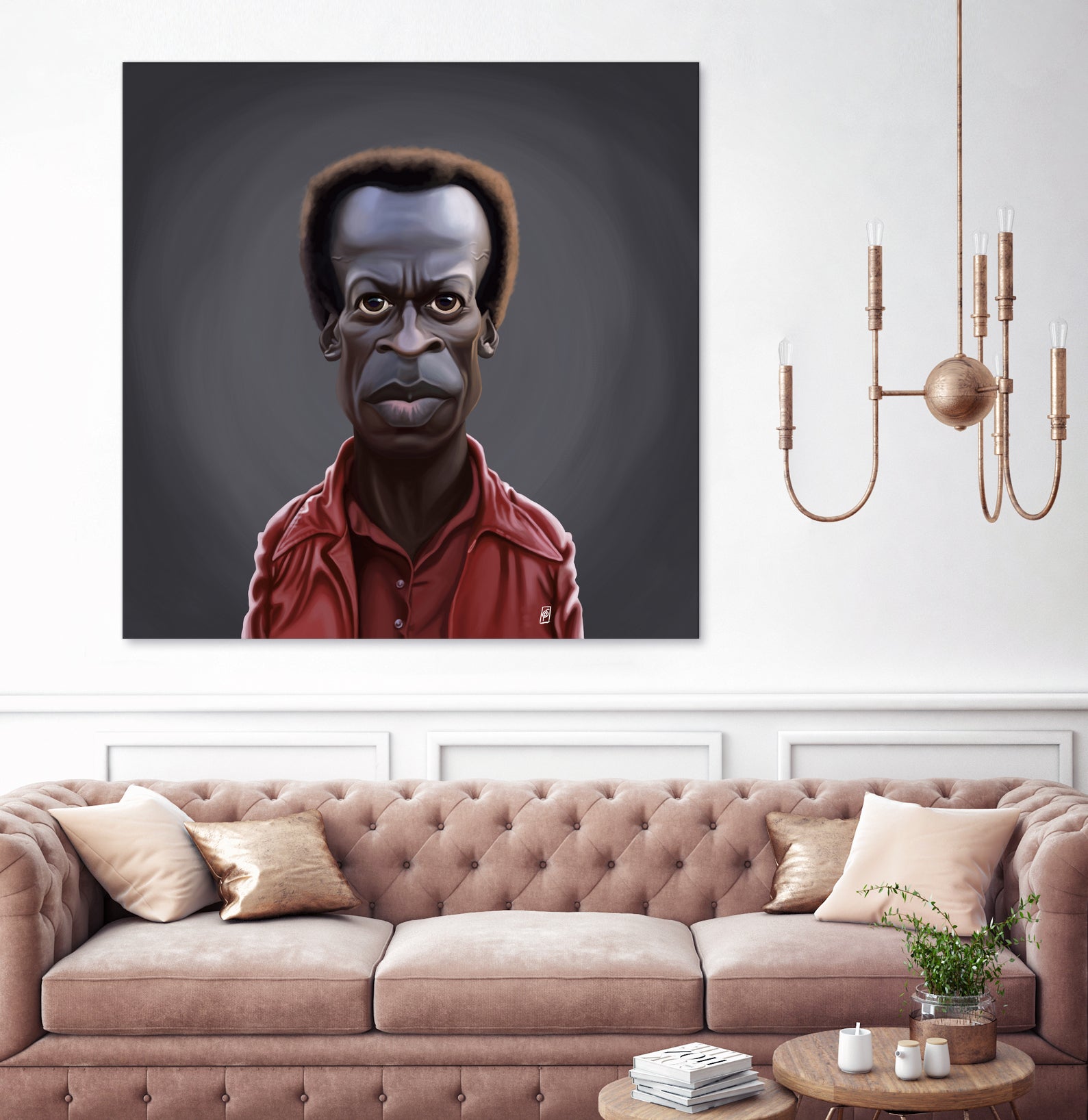 Miles Davis by Rob Snow on GIANT ART - black digital painting