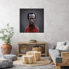 Miles Davis by Rob Snow on GIANT ART - black digital painting