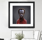 Miles Davis by Rob Snow on GIANT ART - black digital painting