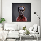 Miles Davis by Rob Snow on GIANT ART - black digital painting