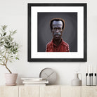 Miles Davis by Rob Snow on GIANT ART - black digital painting