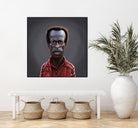 Miles Davis by Rob Snow on GIANT ART - black digital painting