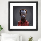 Miles Davis by Rob Snow on GIANT ART - black digital painting