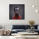 Miles Davis by Rob Snow on GIANT ART - black digital painting