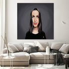 Alanis Morissette by Rob Snow on GIANT ART - black digital painting