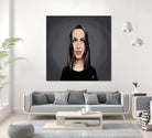 Alanis Morissette by Rob Snow on GIANT ART - black digital painting