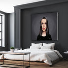 Alanis Morissette by Rob Snow on GIANT ART - black digital painting