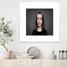 Alanis Morissette by Rob Snow on GIANT ART - black digital painting