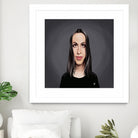 Alanis Morissette by Rob Snow on GIANT ART - black digital painting