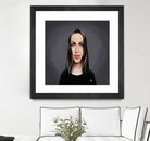 Alanis Morissette by Rob Snow on GIANT ART - black digital painting