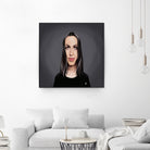 Alanis Morissette by Rob Snow on GIANT ART - black digital painting