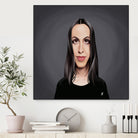 Alanis Morissette by Rob Snow on GIANT ART - black digital painting