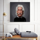 Albert Einstein by Rob Snow on GIANT ART - black digital painting