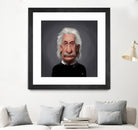 Albert Einstein by Rob Snow on GIANT ART - black digital painting