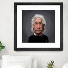 Albert Einstein by Rob Snow on GIANT ART - black digital painting