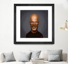 Samuel L Jackson by Rob Snow on GIANT ART - black digital painting