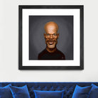 Samuel L Jackson by Rob Snow on GIANT ART - black digital painting