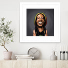 Bob Marley by Rob Snow on GIANT ART - yellow digital painting