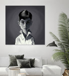 Audrey Hepburn by Rob Snow on GIANT ART - gray digital painting