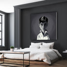 Audrey Hepburn by Rob Snow on GIANT ART - gray digital painting