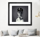 Audrey Hepburn by Rob Snow on GIANT ART - gray digital painting