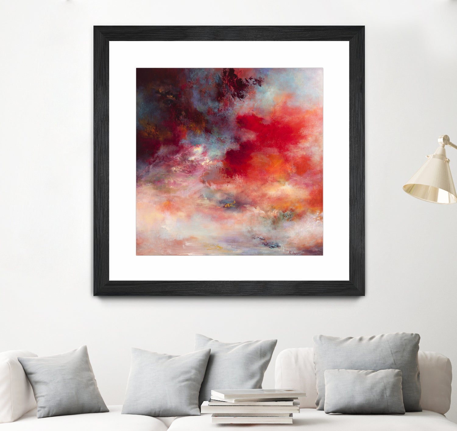 Sunset(# 7003) by Rikka Ayasaki on GIANT ART - red digital painting