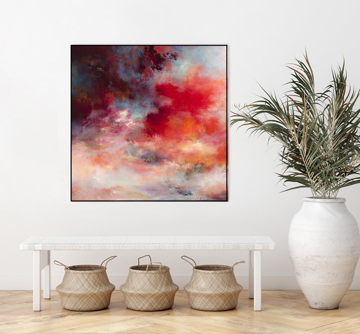 Sunset(# 7003) by Rikka Ayasaki on GIANT ART - red digital painting