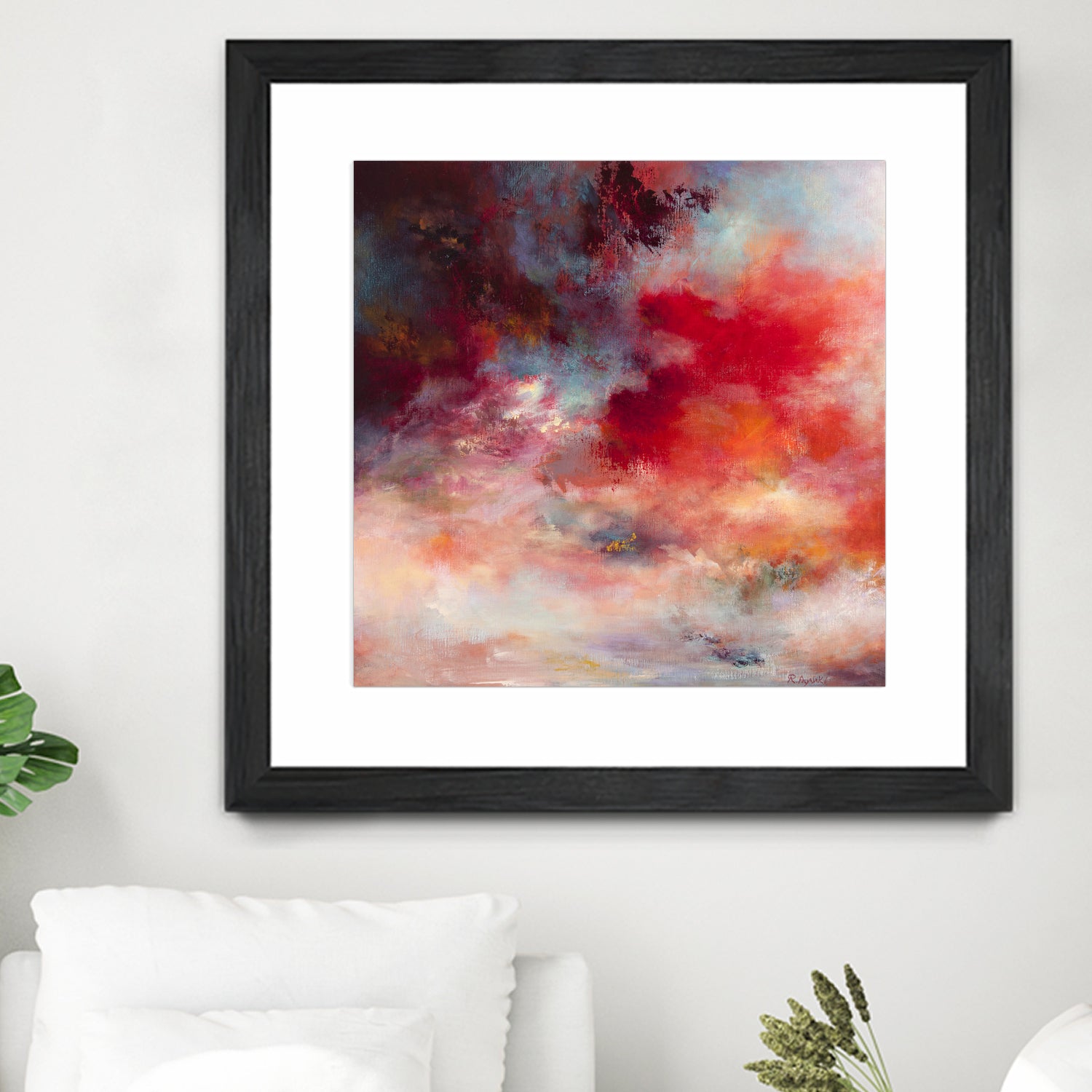 Sunset(# 7003) by Rikka Ayasaki on GIANT ART - red digital painting