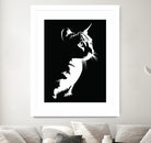 cat silhouette by sarta . on GIANT ART - white vector illustration