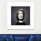 Joan Crawford by Rob Snow on GIANT ART - gray digital painting