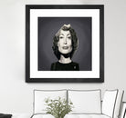 Joan Crawford by Rob Snow on GIANT ART - gray digital painting