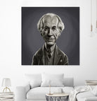 Frank Lloyd Wright by Rob Snow on GIANT ART - gray digital painting