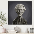 Frank Lloyd Wright by Rob Snow on GIANT ART - gray digital painting