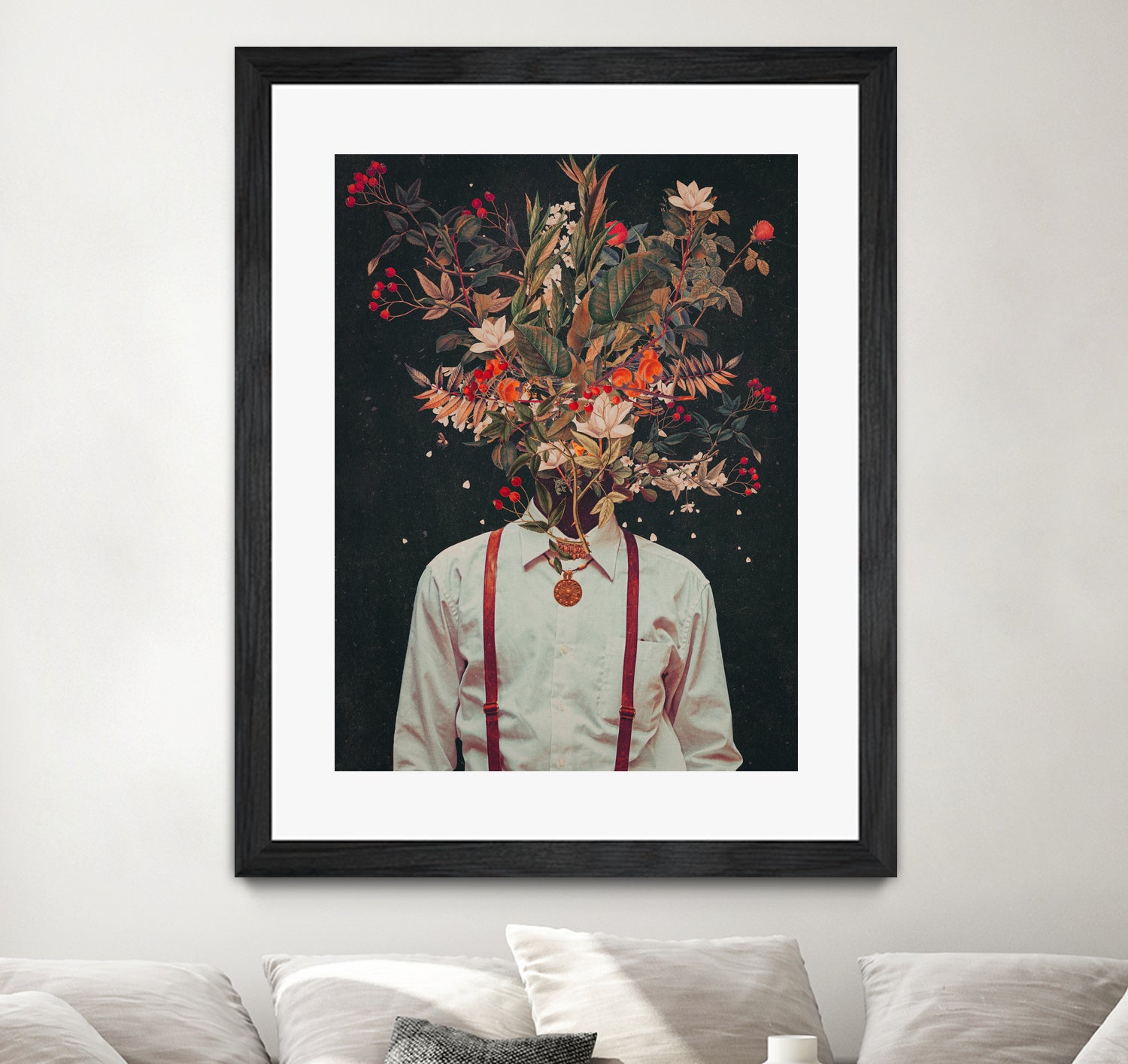 Foliage by Frank Moth on GIANT ART - black photo illustration