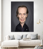 Steve Buscemi by Rob Snow on GIANT ART - brown digital painting