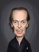 Steve Buscemi by Rob Snow on GIANT ART - brown digital painting