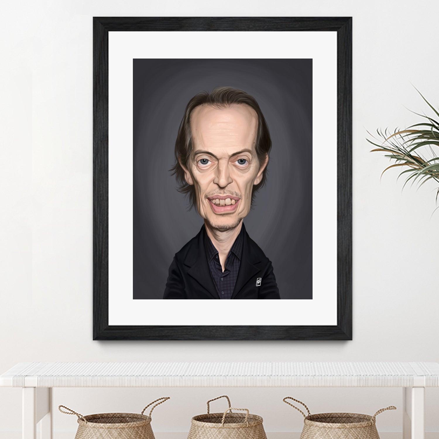 Steve Buscemi by Rob Snow on GIANT ART - brown digital painting