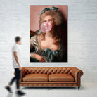 BUBBLEGUM PRINCESS by Jonas Loose on GIANT ART - pink photo manipulation