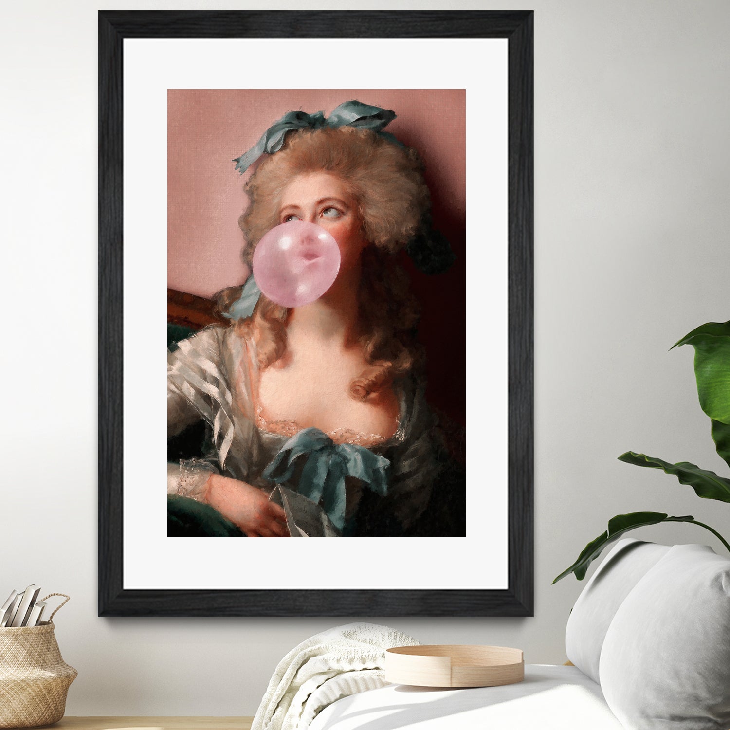 BUBBLEGUM PRINCESS by Jonas Loose on GIANT ART - pink photo manipulation