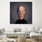 Bill Murray by Rob Snow on GIANT ART - black digital painting