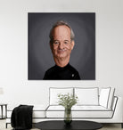 Bill Murray by Rob Snow on GIANT ART - black digital painting