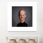 Bill Murray by Rob Snow on GIANT ART - black digital painting