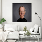 Bill Murray by Rob Snow on GIANT ART - black digital painting