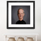 Bill Murray by Rob Snow on GIANT ART - black digital painting