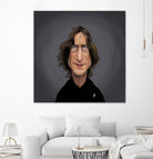 John Lennon by Rob Snow on GIANT ART - black digital painting