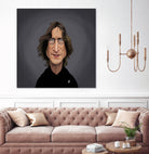 John Lennon by Rob Snow on GIANT ART - black digital painting