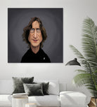 John Lennon by Rob Snow on GIANT ART - black digital painting